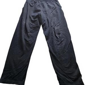 Jerzees Black Cotton Lounge Pants Size Large